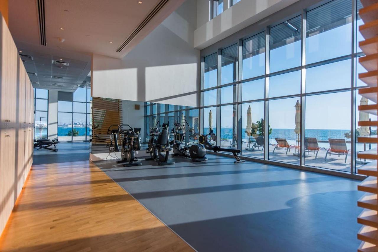 Luxe 3 Bedroom Oceanfront Apartment In The Heart Of Bluewaters Island Dubai Dış mekan fotoğraf
