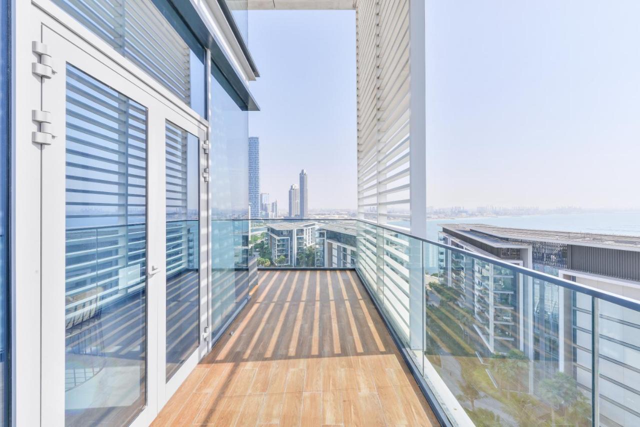 Luxe 3 Bedroom Oceanfront Apartment In The Heart Of Bluewaters Island Dubai Dış mekan fotoğraf