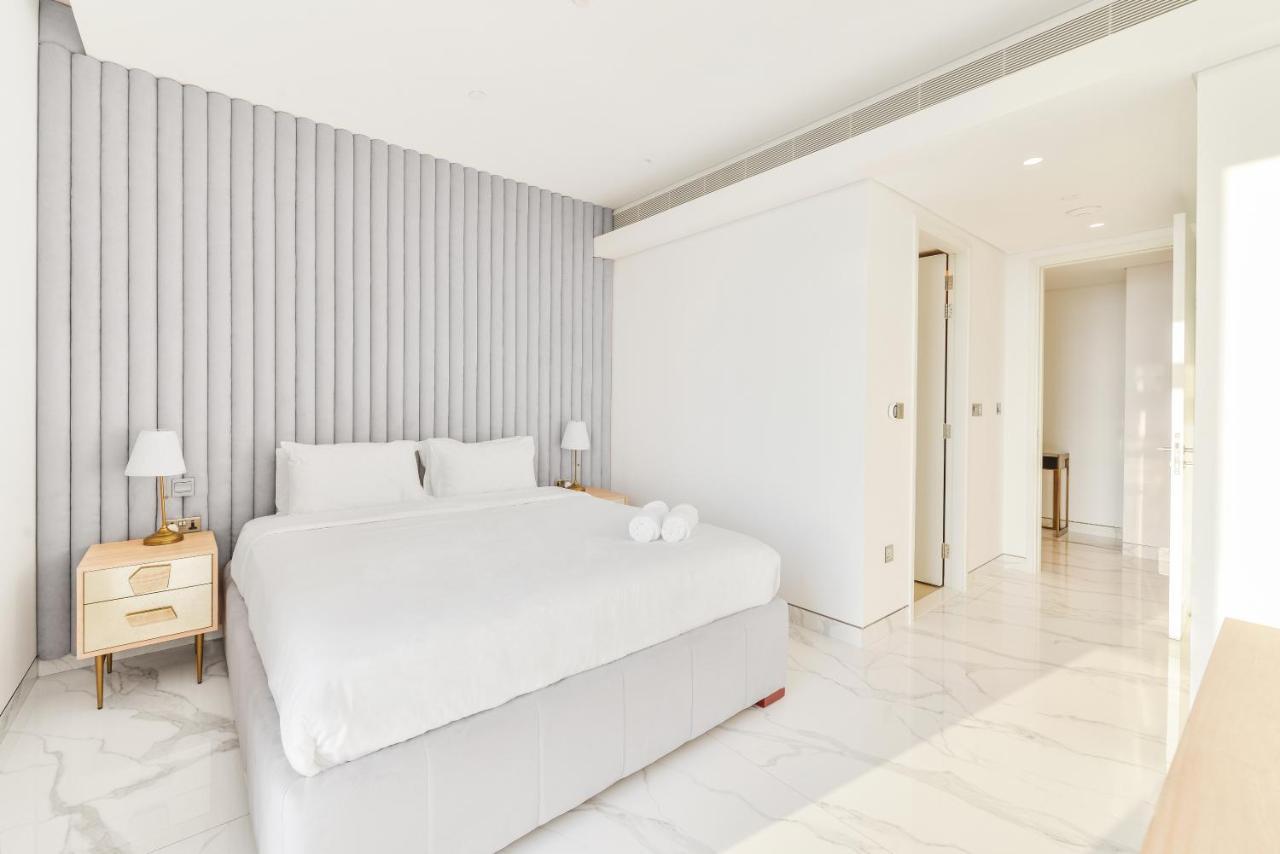 Luxe 3 Bedroom Oceanfront Apartment In The Heart Of Bluewaters Island Dubai Dış mekan fotoğraf